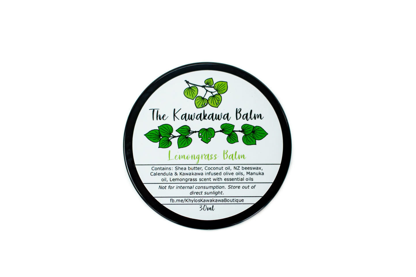 Kawakawa Balm 30ml – Your Pocket-Sized Healing Companion