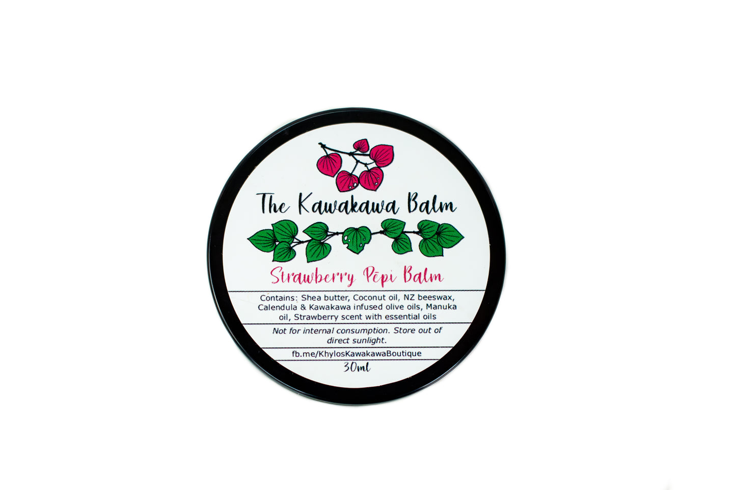 Kawakawa Balm 30ml – Your Pocket-Sized Healing Companion