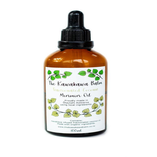 Kawakawa Mirimiri Oil – Hydrate, Soften, Soothe