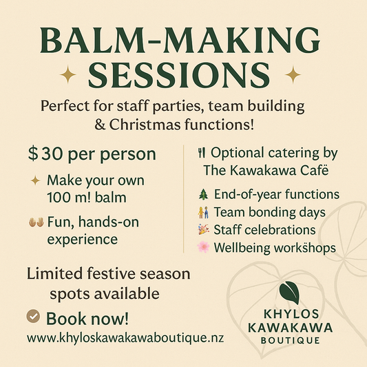 Balm Making Sessions